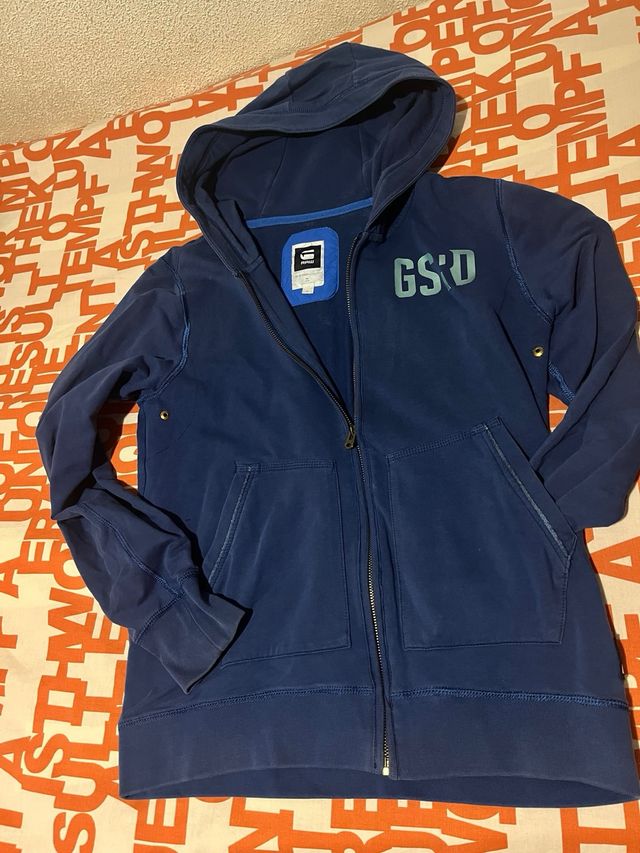 Sudadera G-Star RAW con cremallera y capucha