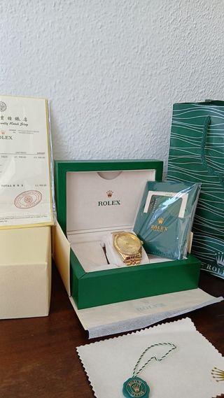 Reloj Rolex Oro