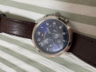 Reloj Tommy Hilfiger Cronógrafo Azul Marrón