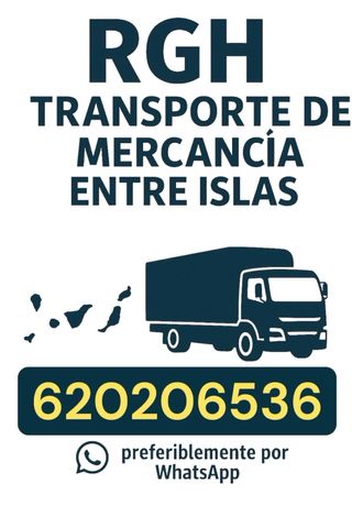 Mudanzas, Transporte, transportista entre islas.