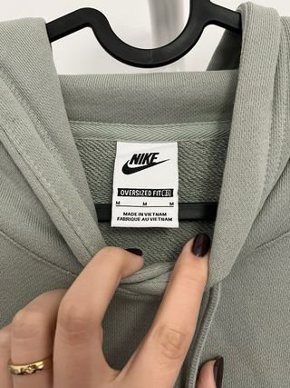 Sudadera Nike oversize verde