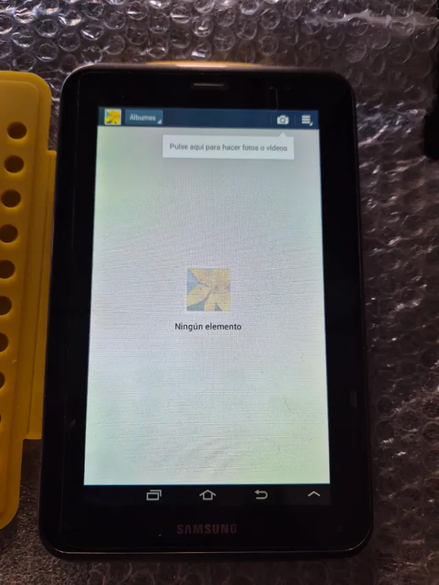 Samsung Galaxy Tab 2 7.0 Negra/Amarilla