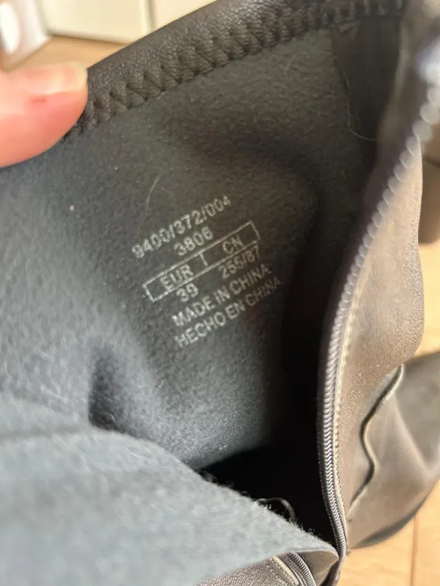 Botines Stradivarius negros/grises