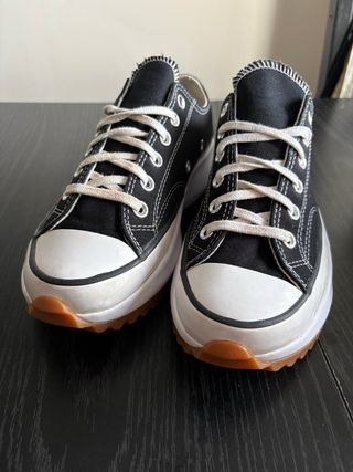 Converse Run Star Hike Low Top Negras