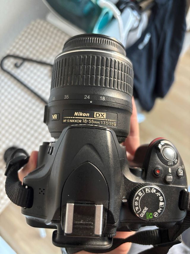 Cámara Nikon D3200 Negra