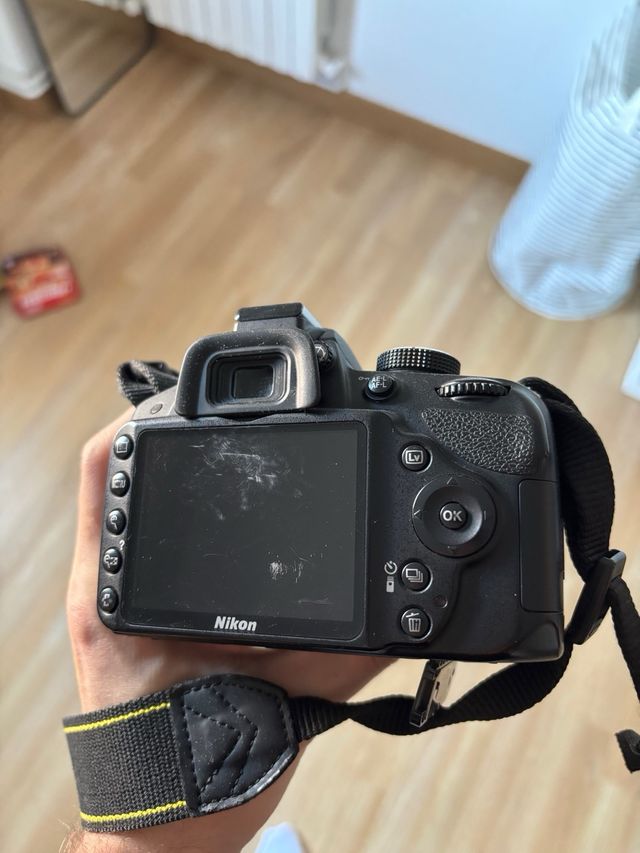 Cámara Nikon D3200 Negra