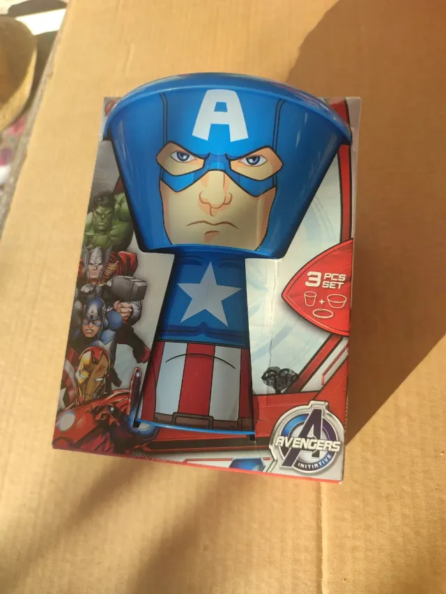 Avengers Set Desayuno Capitán América
