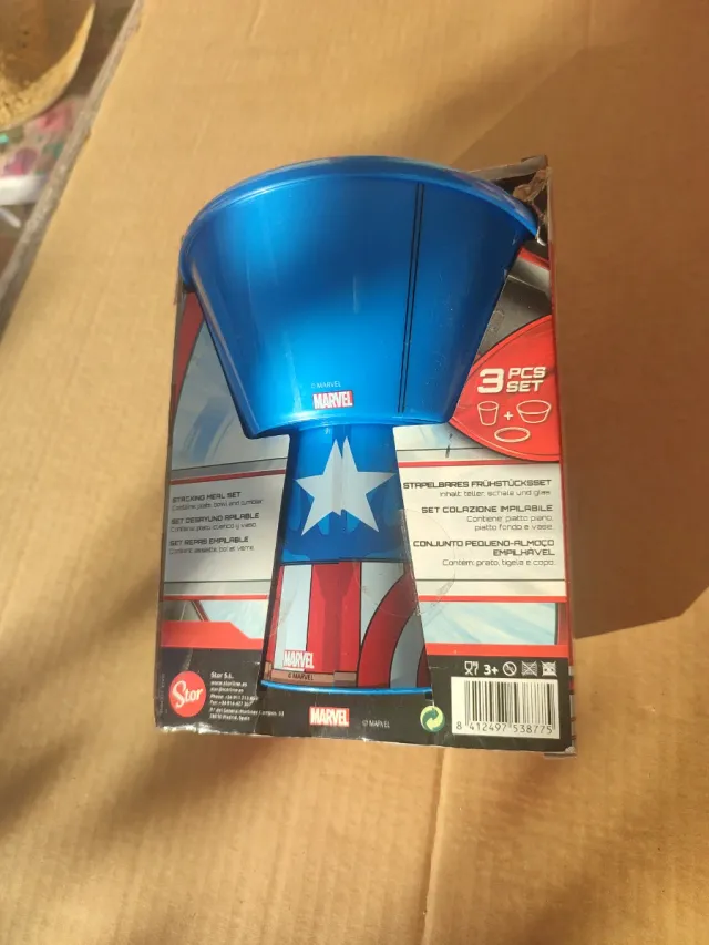Avengers Set Desayuno Capitán América