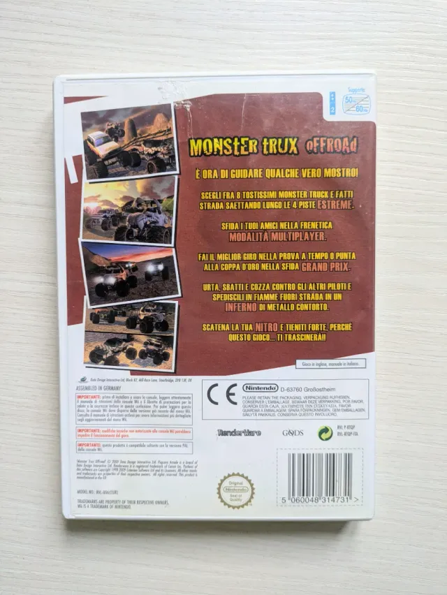 Monster Trux Offroad Wii