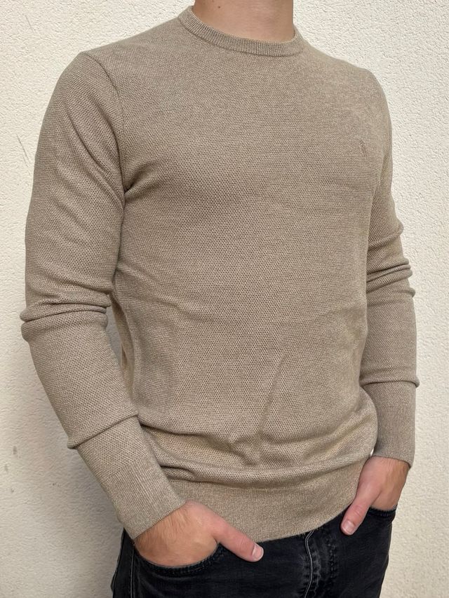 Polo Ralph Lauren Jersey Algodón Cachemira Beige