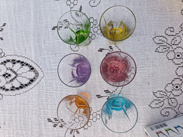 6 Bicchieri da shot GURALLAR Coral