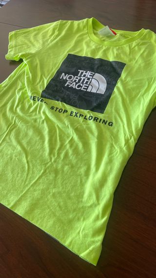 Camiseta The North Face Neón