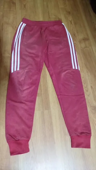 Pantalón de chándal adidas granate