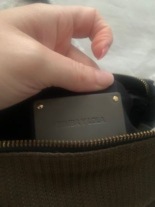 Bolso Bimba y Lola Dorado y Verde