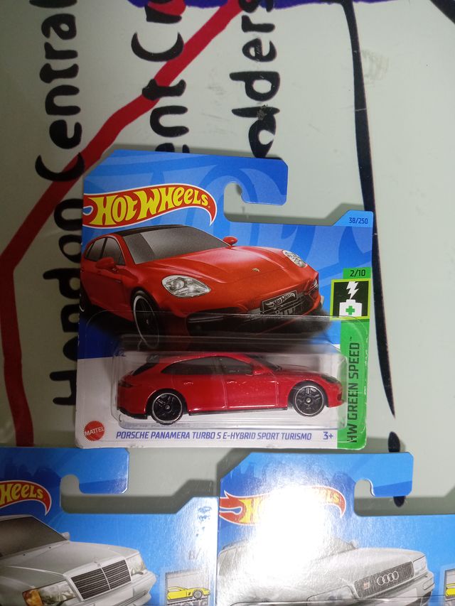 Lote 3 Coches Hot Wheels Porsche, Mercedes, Audi