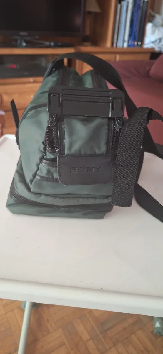 Bolso Cámara Sony Verde
