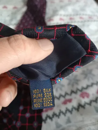 Corbata de seda Richel