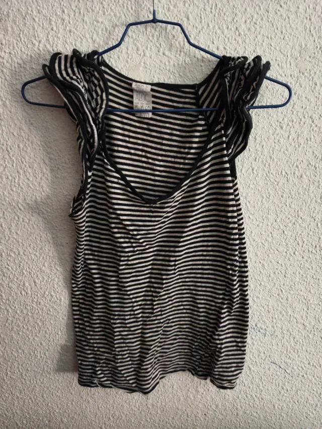 Camiseta zara Rayas Talla M