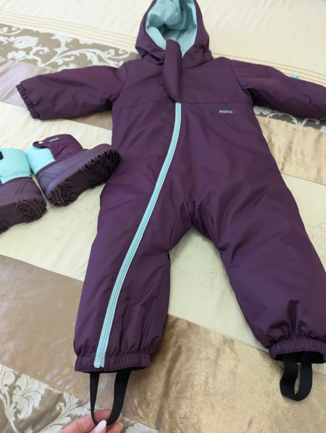 Mono nieve niña Wedze y botas LUGIK