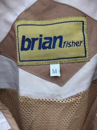 Gilet Brian Fisher Uomo M Beige/Marrone