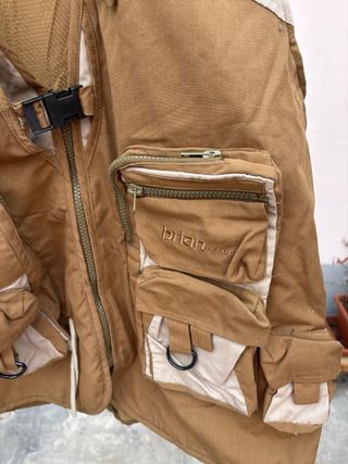 Gilet Brian Fisher Uomo M Beige/Marrone