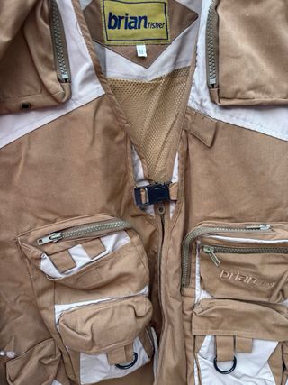 Gilet Brian Fisher Uomo M Beige/Marrone