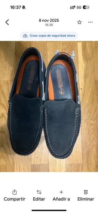 Zapatos náuticos CASANOVA Talla 41