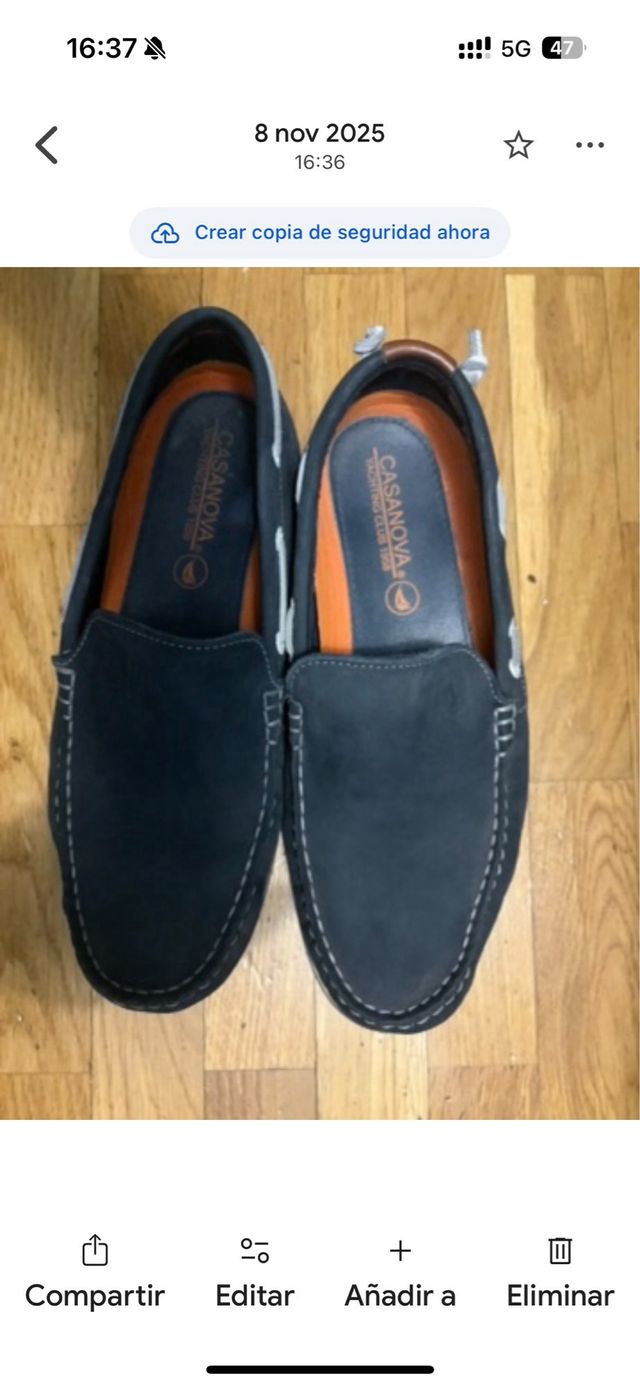 Zapatos náuticos CASANOVA Talla 41