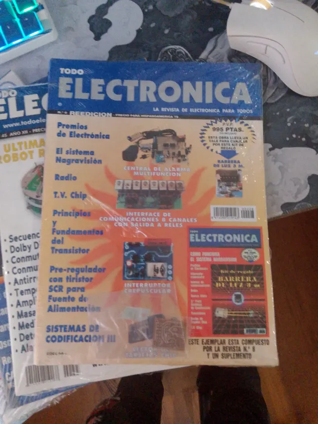 Pack de 6 revistas de Todoelectonica