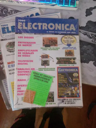 Pack de 6 revistas de Todoelectonica
