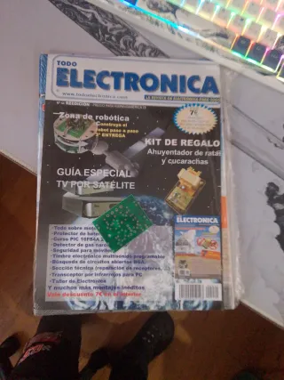 Pack de 6 revistas de Todoelectonica