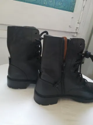 Botines ZARA negros talla 39