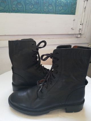 Botines ZARA negros talla 39