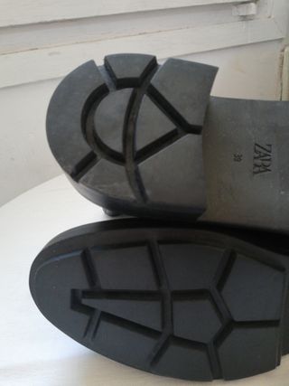 Botines ZARA negros talla 39