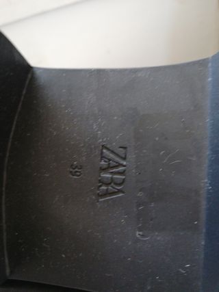 Botines ZARA negros talla 39