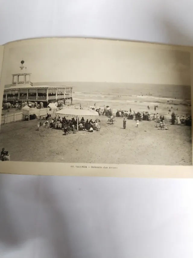 Librito 20 Postales Valencia B/N Antiguas