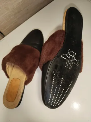 Mocasines Gucci Piel Negro y Marrón