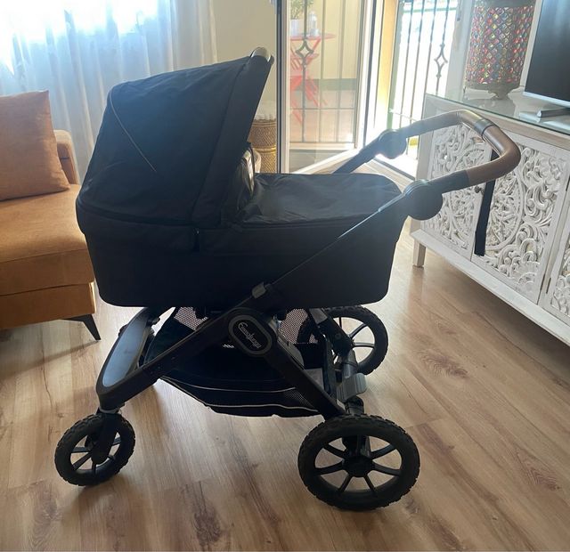 Carro bebé Emmaljunga negro poco usado poco usado