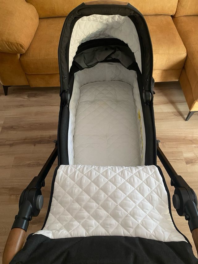 Carro bebé Emmaljunga negro poco usado poco usado