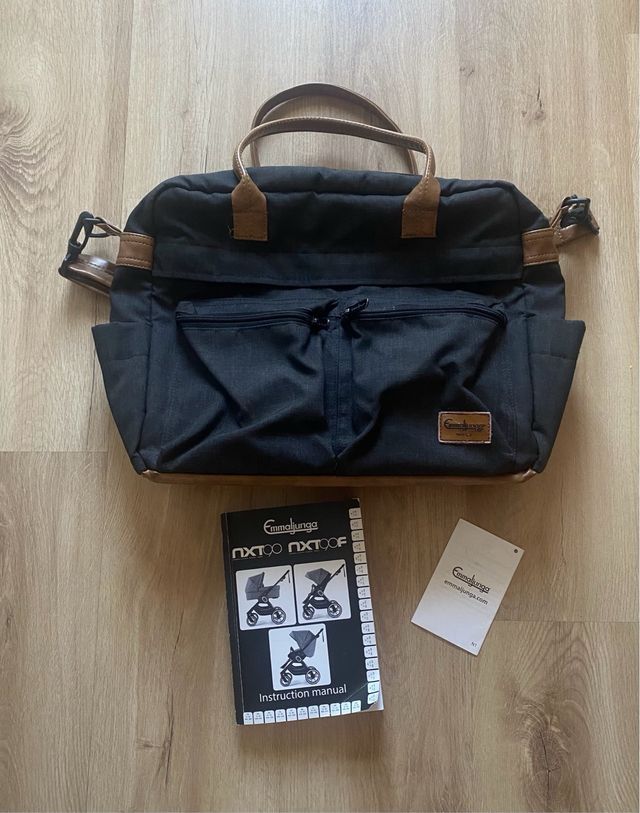 Carro bebé Emmaljunga negro poco usado poco usado