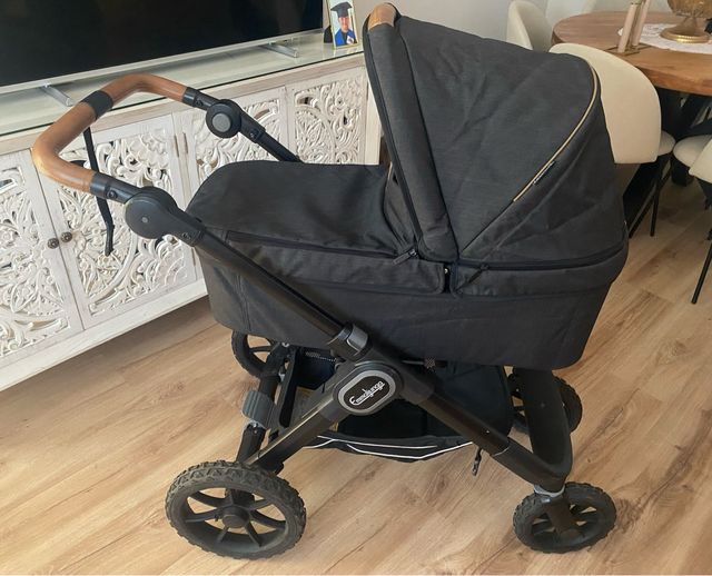 Carro bebé Emmaljunga negro poco usado poco usado