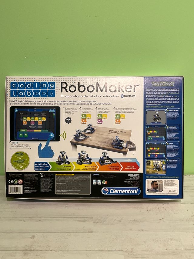 Clementoni RoboMaker Laboratorio Robótica Educativ