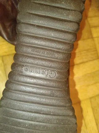 Botas de piel marrones