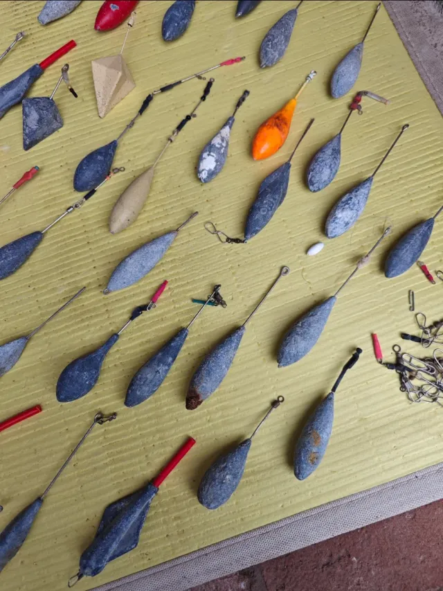 Lote plomos pesca