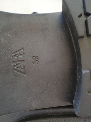 Botas ZARA Negras Talla 39 Nuevas