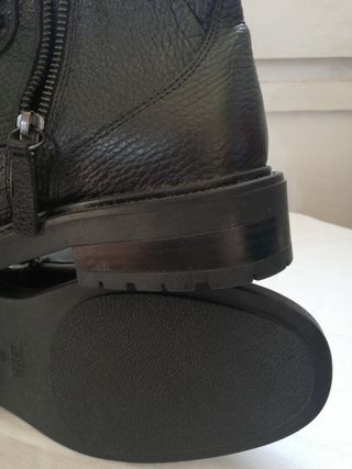 Botas ZARA Negras Talla 39 Nuevas