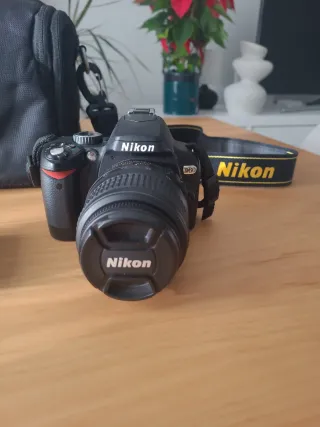 Cámara Nikon Negra D60 + Bolso y Cargador