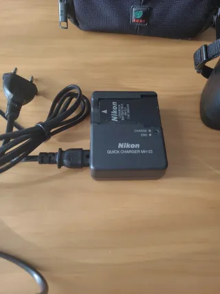 Cámara Nikon Negra D60 + Bolso y Cargador