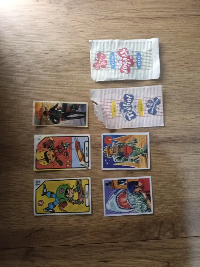 Lote cromos antiguos