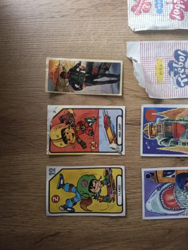 Lote cromos antiguos